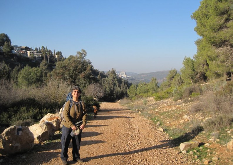 The Jerusalem trail down to Ein Kerem