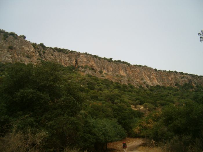 Cliffs of Wadi Dishon