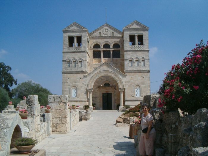 Franciscan monastery on the top of Mount Tabor in honor of the 