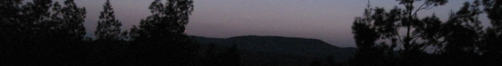 before dawn near Meitar