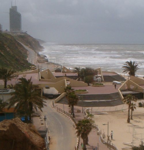 Looking south from Netanyia