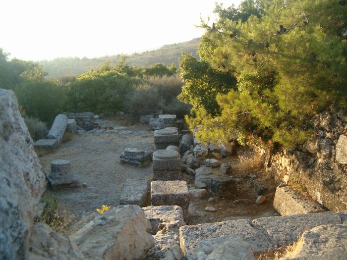 Khirbet Shema, ruins of ancient synagogue